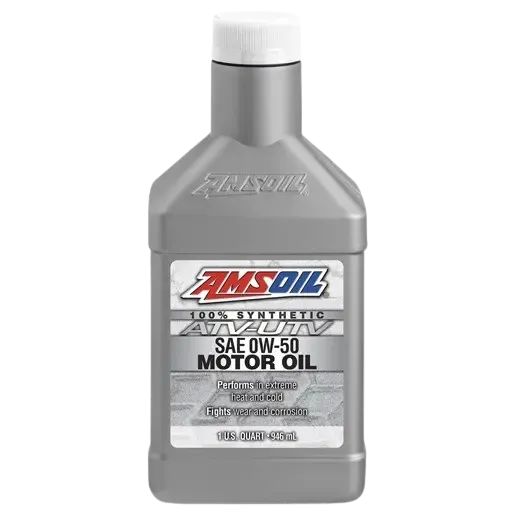 AMSOIL 0W-50 100% Synthetic ATV-UTV Motor Oil