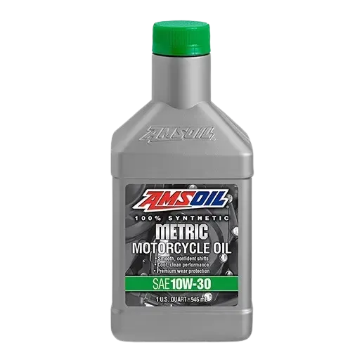 AMSOIL 10W-30 100% Synthetic Metric Motorcycle Oil