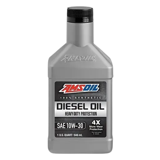 AMSOIL 10W-30 Heavy-Duty 100% Synthetic Diesel Oil