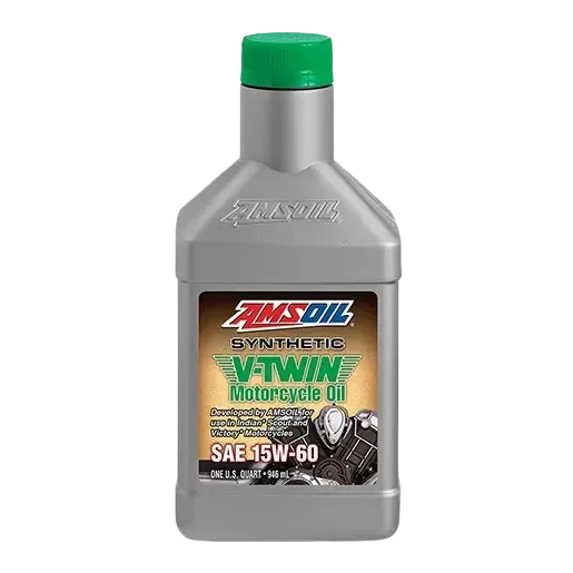 AMSOIL 15W-60 100% Synthetic V-Twin Motorcycle Oil