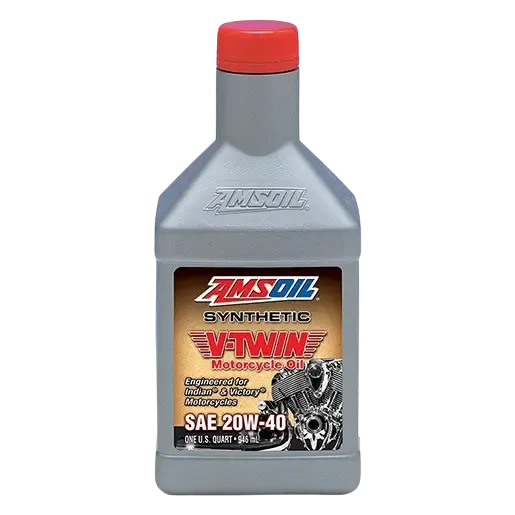AMSOIL 20W-40 100% Synthetic V-Twin Motorcycle Oil