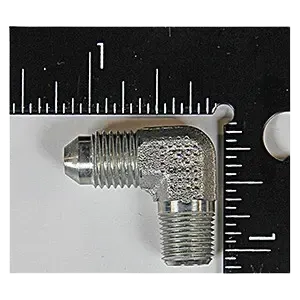 90 Deg elbow 1/8 NPT X1/4 JIC