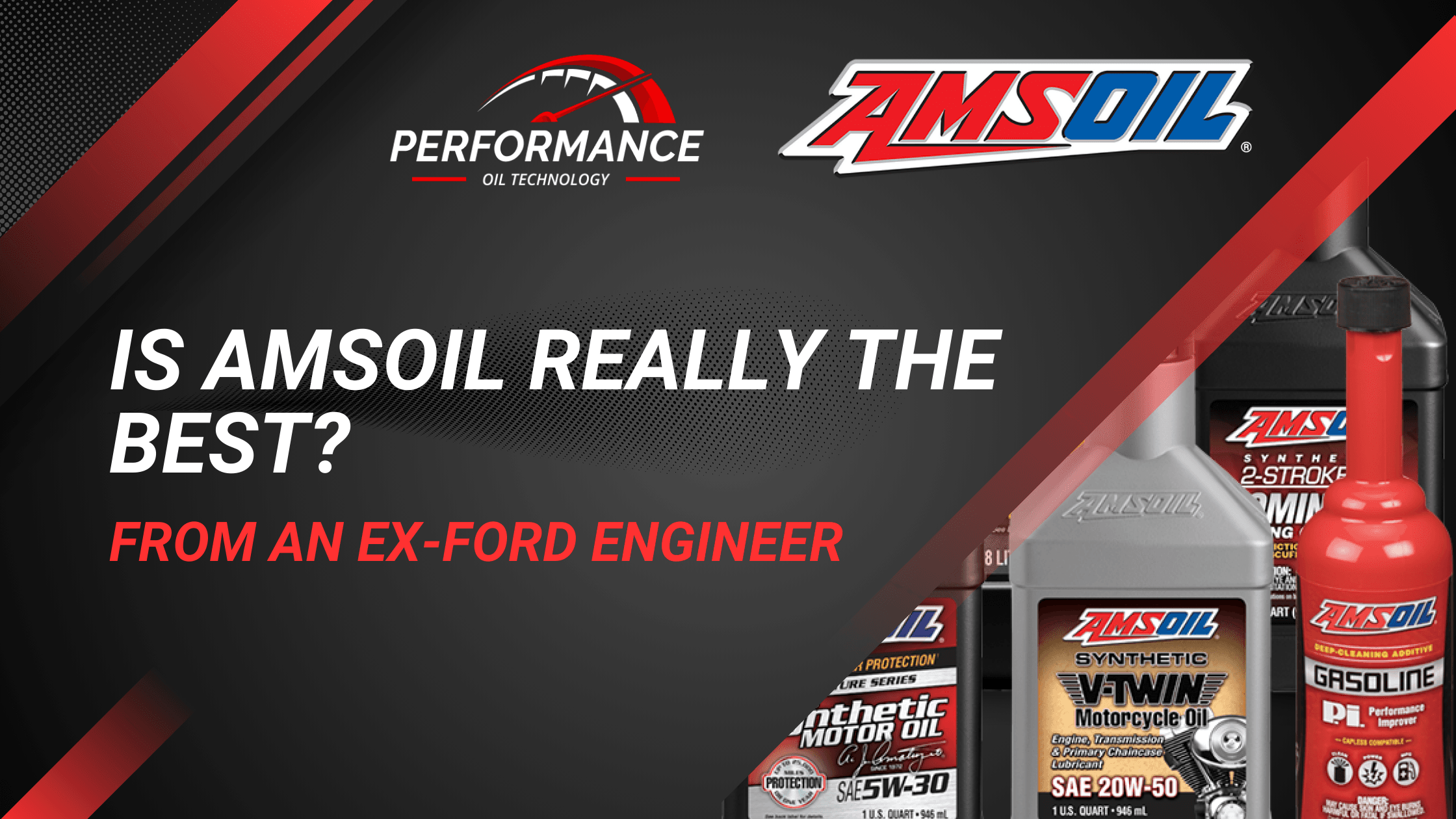 AMSOIL Benefits: Is it worth it? From an Ex-Ford Engineer
