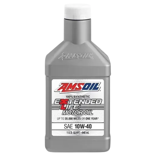 AMSOIL Extended-Life 10W-40 100% Synthetic Motor Oil