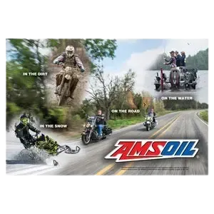 AMSOIL PowerSports Counter Mat