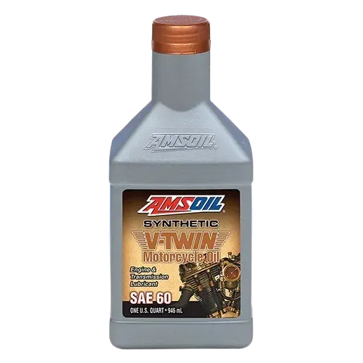 AMSOIL SAE 60 100% Synthetic V-Twin Motorcycle Oil