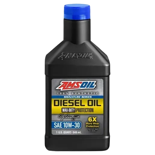 AMSOIL Signature Series 10W-30 100% Synthetic Max-Duty Diesel Oil