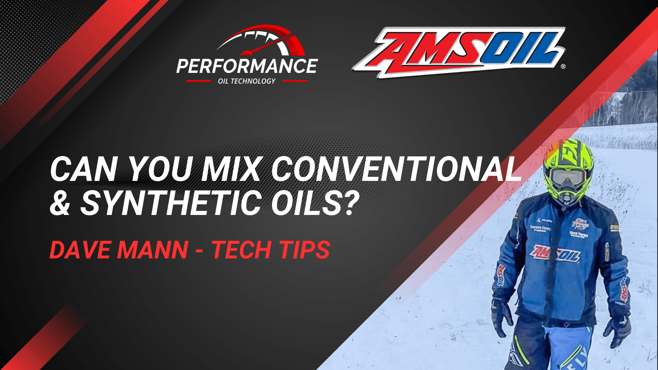 Can You Mix AMSOIL with other oils?