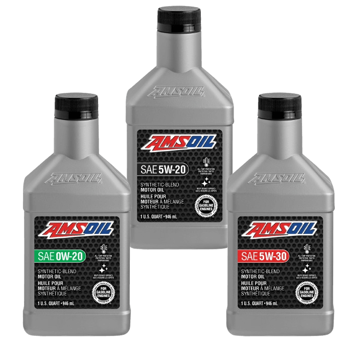 Synthetic-Blend Motor Oil