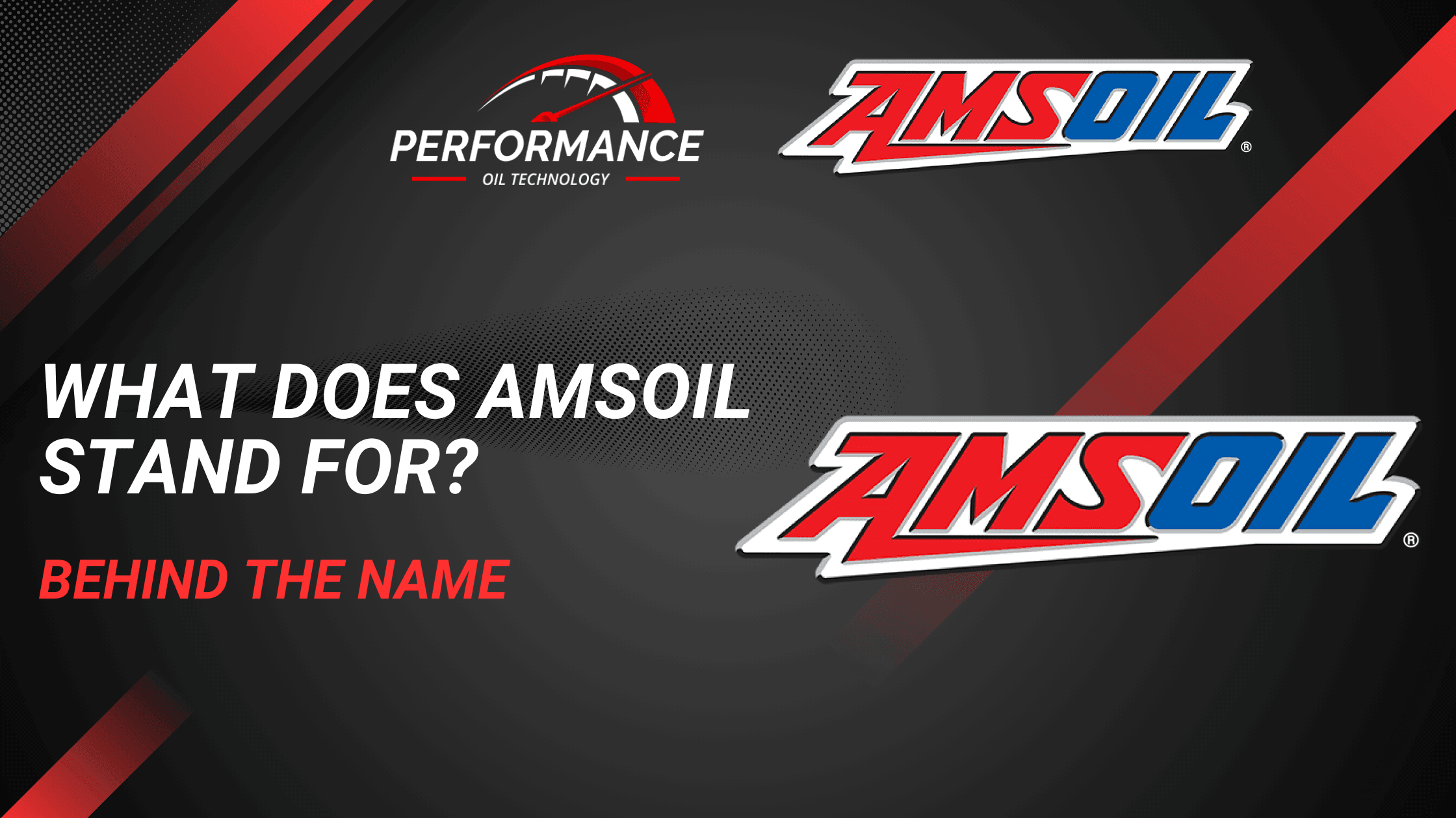 What does AMSOIL stand for? + The Pennzoil Lawsuit