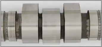 After rigorous third-party testing, the cam lobes show little-to-no-wear.